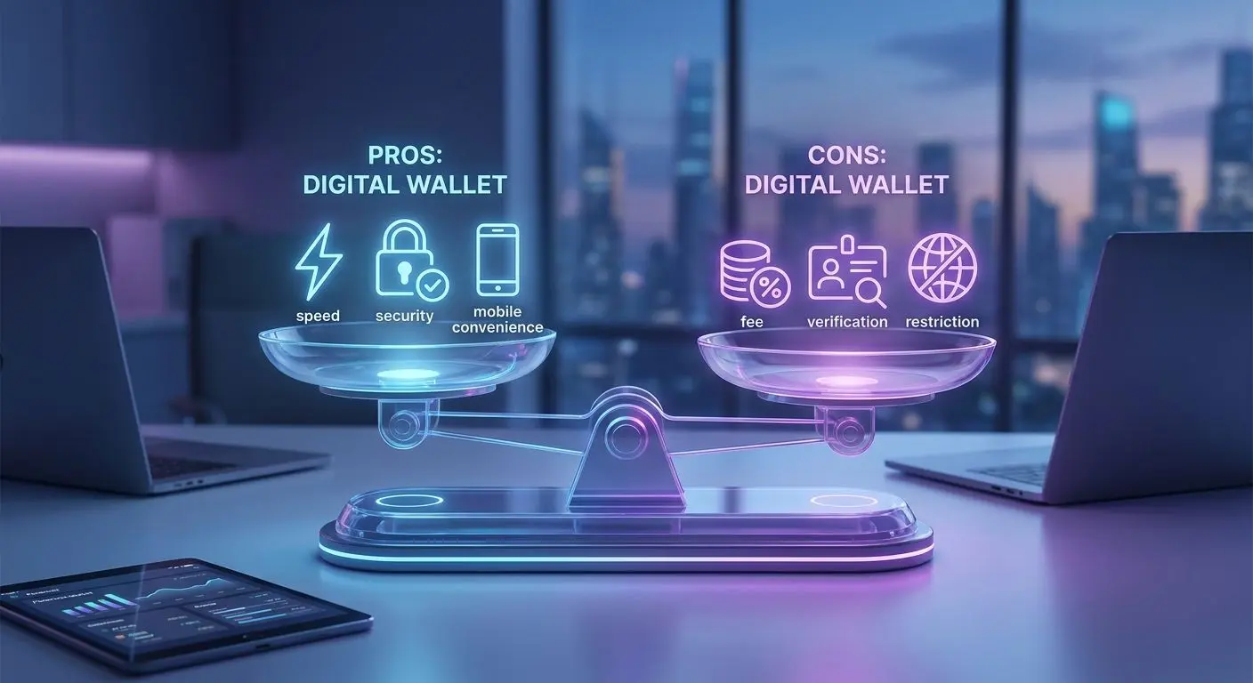 Vergleich der Vor- und Nachteile einer E-Wallet im Online-Casino