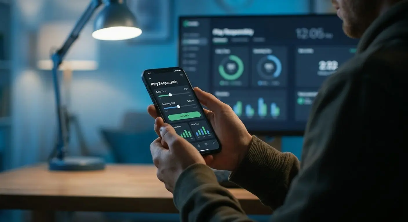 Verantwortungsvolles Spielen mit gesetzten Limits auf Smartphone und Desktop