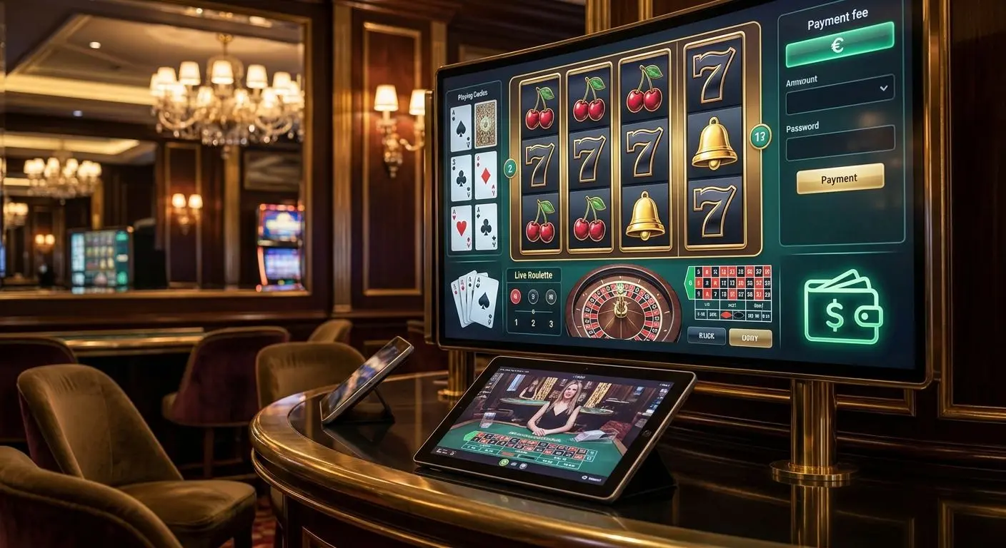 Spielauswahl mit Slots und Live-Tischen für Skrill-Nutzer