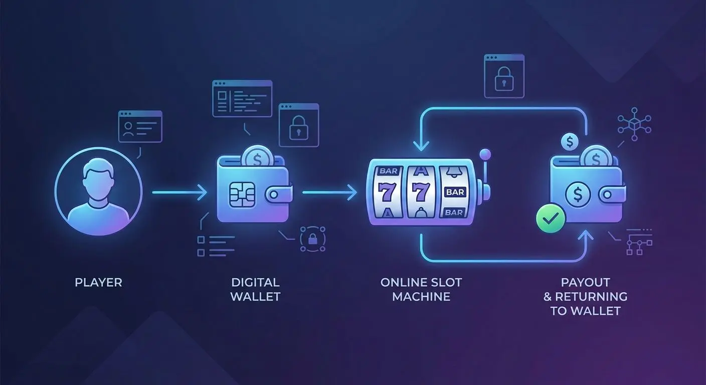 Schema Spieler Wallet Slot Auszahlung zurück zur Wallet